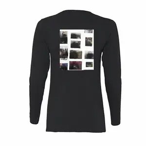 Women Printed Press Long Sleeve T-Shirt (Cotton)