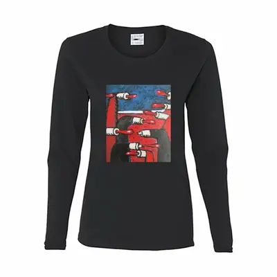 Women War Long Sleeve T-Shirt (Cotton)