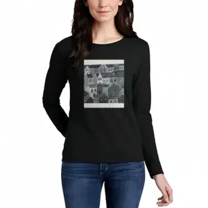 Women You Are Being Watched 3 Long Sleeve T-Shirt (Cotton)