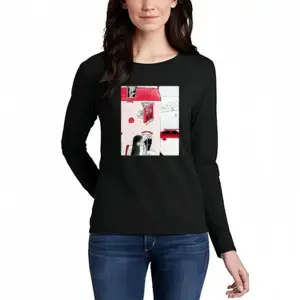 Women Dream House Long Sleeve T-Shirt (Cotton)