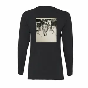 Women Street Kids Long Sleeve T-Shirt (Cotton)