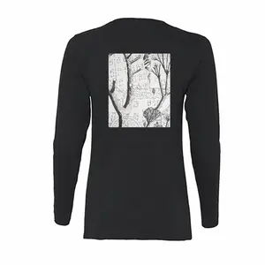 Women Trees Long Sleeve T-Shirt (Cotton)