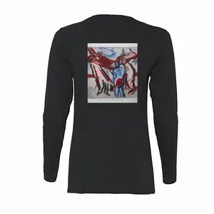 Women Smithfield Meat Market Long Sleeve T-Shirt (Cotton)