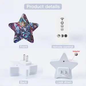 Follow The Crowd Sensor Night Light (Star)