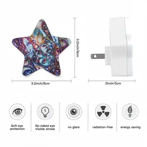 Follow The Crowd Sensor Night Light (Star)