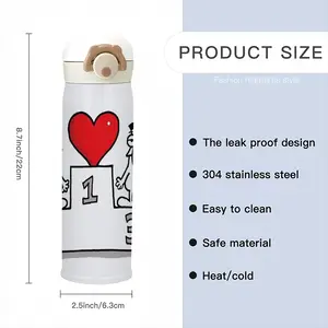 Love Is The Champion Thermos Cup (11oz/340ml)