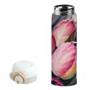 Pink Tulips Thermos Cup (11oz/340ml)