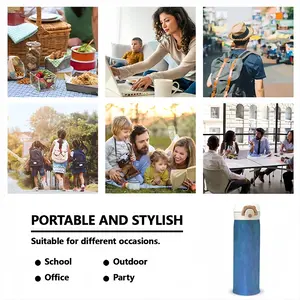 Emerald And Blue I Thermos Cup (11oz/340ml)