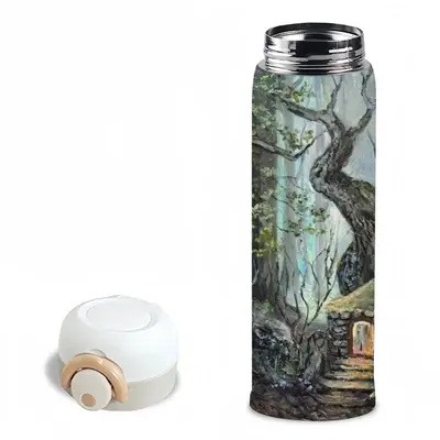 Elf House In A Fantasy Forest Thermos Cup (11oz/340ml)