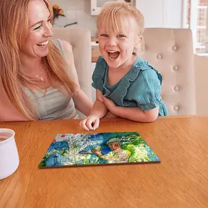 Boy With Bird Animal Module Puzzle (Horizontal)