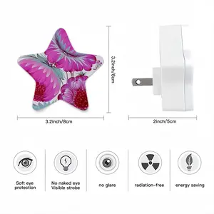 Peony Blossom Sensor Night Light (Star)