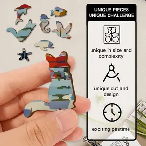 Sète La Pointe Courte Animal Module Puzzle (Horizontal)