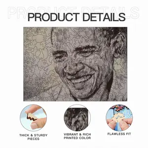 President Barack Obama Animal Module Puzzle (Horizontal)