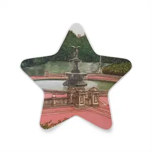 Bethesda Fountain Central Park New York City Sensor Night Light (Star)