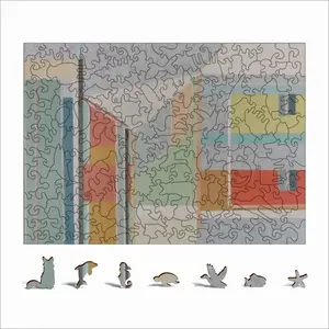 Cityscape Animal Module Puzzle (Horizontal)