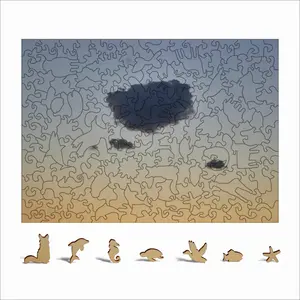 Celestial Birds Animal Module Puzzle (Horizontal)