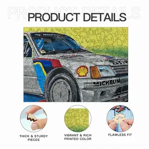 Peugeot 205 Animal Module Puzzle (Horizontal)