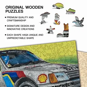 Peugeot 205 Animal Module Puzzle (Horizontal)