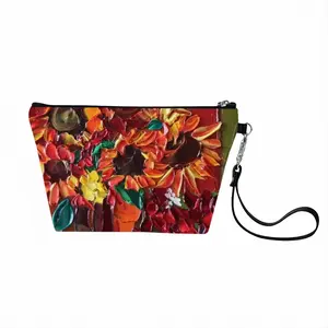 The Pleasure Of Flowers F Handheld Makeup Bag