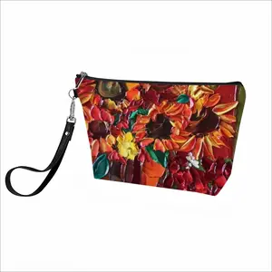 The Pleasure Of Flowers F Handheld Makeup Bag