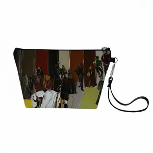 Mother And Child Rue De La Republique Handheld Makeup Bag