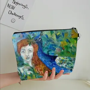 Angel Of Summer Handheld Makeup Bag