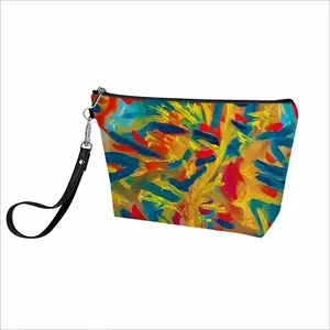 Burning Flame Handheld Makeup Bag