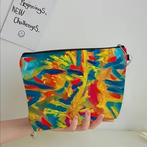 Burning Flame Handheld Makeup Bag