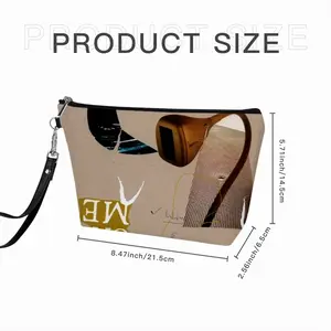 The Buck Stops Here Handheld Makeup Bag