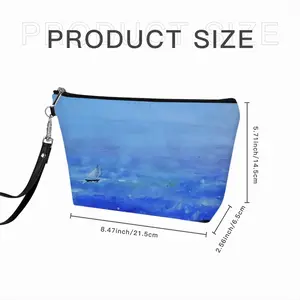 Blustery Sail Handheld Makeup Bag