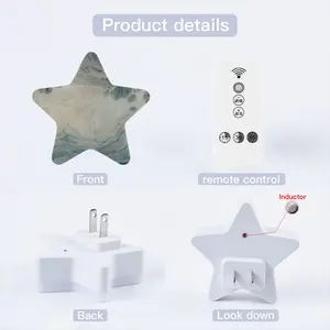 Close Up Cat Sensor Night Light (Star)