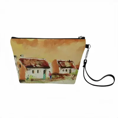 Green Door Handheld Makeup Bag