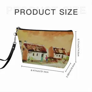 Green Door Handheld Makeup Bag