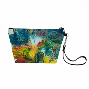 Swirling Energy Handheld Makeup Bag