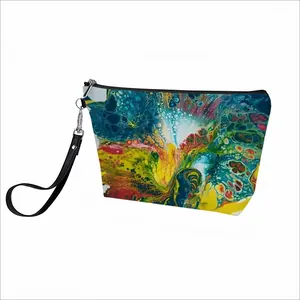 Swirling Energy Handheld Makeup Bag