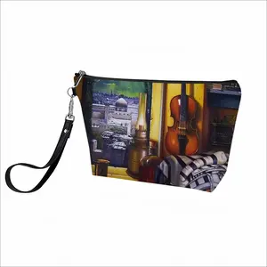 Old Jerusalem Sanset Handheld Makeup Bag