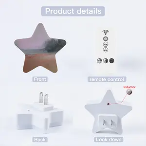 New Beginnings No2 Sensor Night Light (Star)