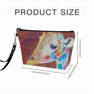 Giraffe Handheld Makeup Bag