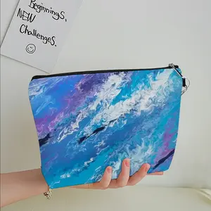 A Quintessence Of Water Handheld Makeup Bag