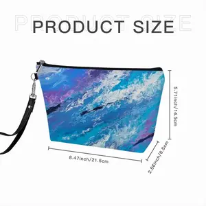 A Quintessence Of Water Handheld Makeup Bag