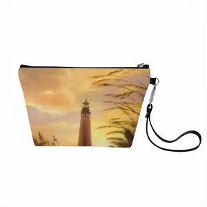 The Lighthouses Light Outside Handheld Makeup Bag