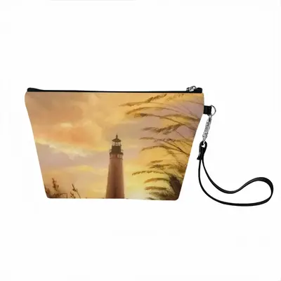 The Lighthouses Light Outside Handheld Makeup Bag