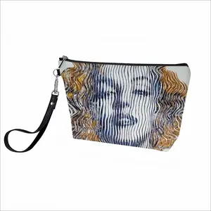 The Revealed Life Of Marylin Monroe Handheld Makeup Bag