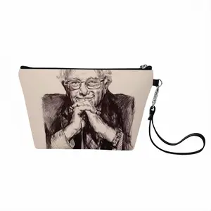 Bernie Sanders Handheld Makeup Bag