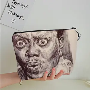 Bernie Mac Portrait Handheld Makeup Bag