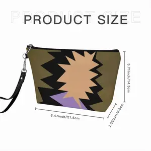 Violet Dress Handheld Makeup Bag