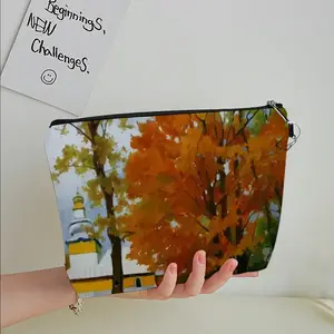 Fall Transcarpathia Handheld Makeup Bag