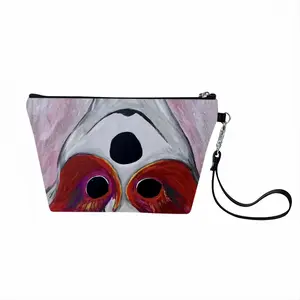 Portrait Of My Dog Li Handheld Makeup Bag