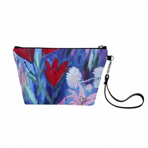 Lilies In The Evening Handheld Makeup Bag