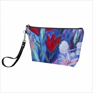 Lilies In The Evening Handheld Makeup Bag